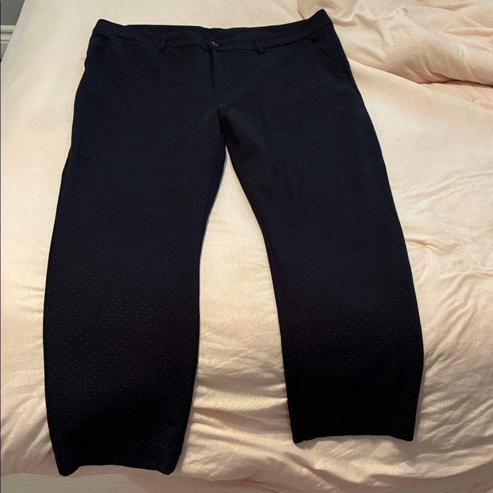 CAbi Women's Navy Straight Leg Pants